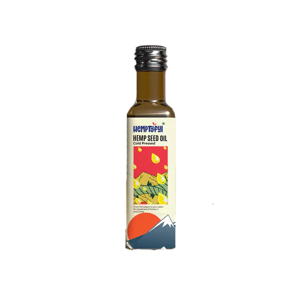 Hemptyful Cold Pressed Hemp Seed Oil 250ml on itshemp.in